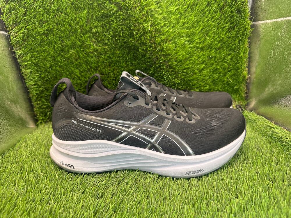 Asics Gel-Kayano 32 1011C054 Athletic Sneaker Mens 9.5 Black Mesh Sports Running